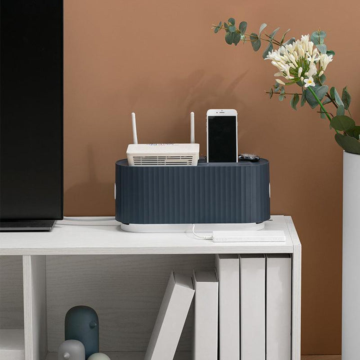 Lisslune | Modern Cable Organizer Hub for Power Strips and Cables