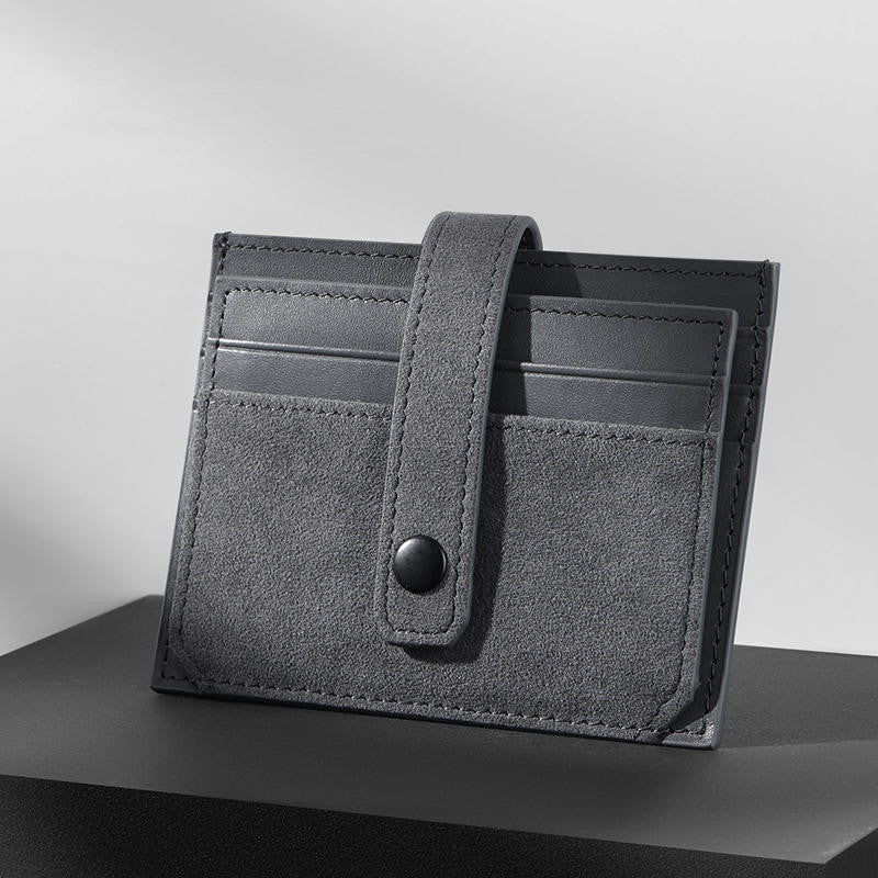 Lisslune | Genuine Leather Anti-Magnetic Card Holder