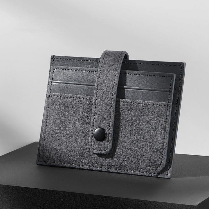 Lisslune | Genuine Leather Anti-Magnetic Card Holder