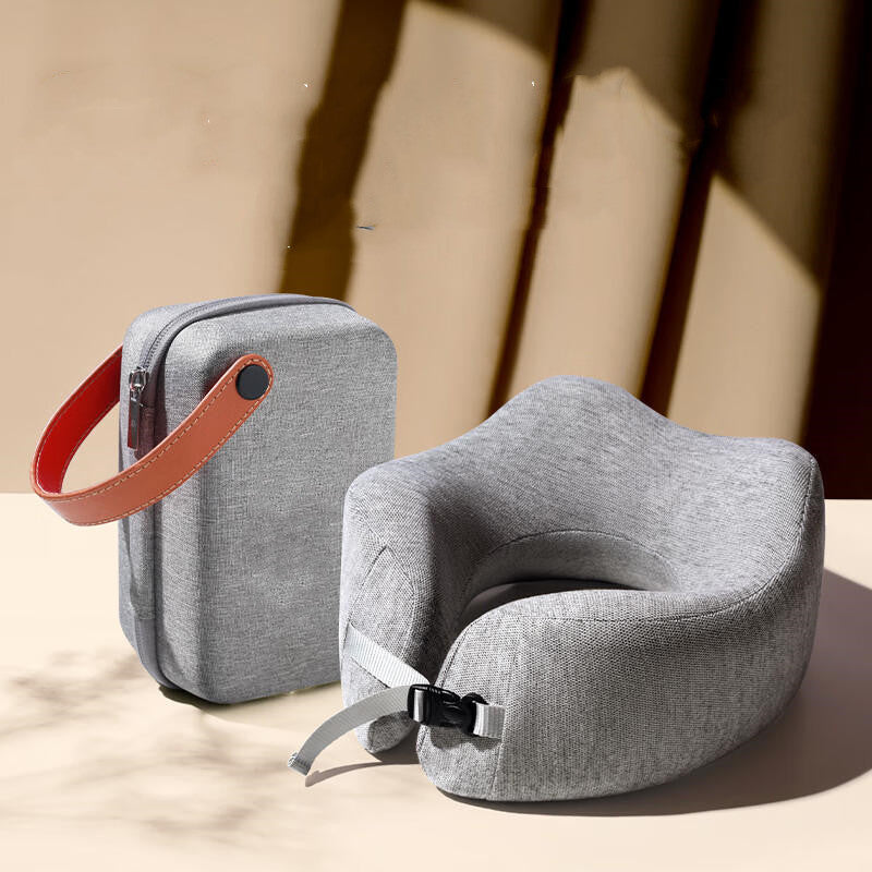 Lisslune | U-shaped Pillow Sleep Aid With Foldable Storage