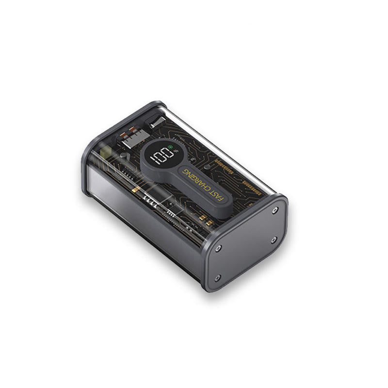 Lisslune | Transparent Mecha Wind Super Capacity Power Bank (10000mah)