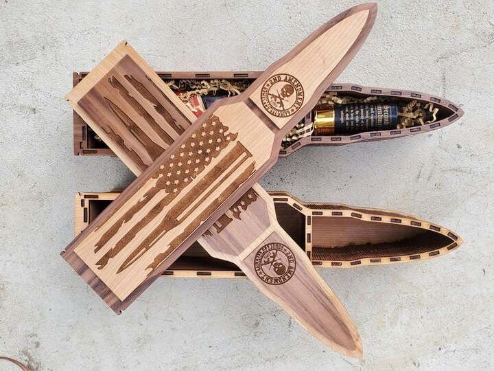 Lisslune | 2nd Amendment wooden box