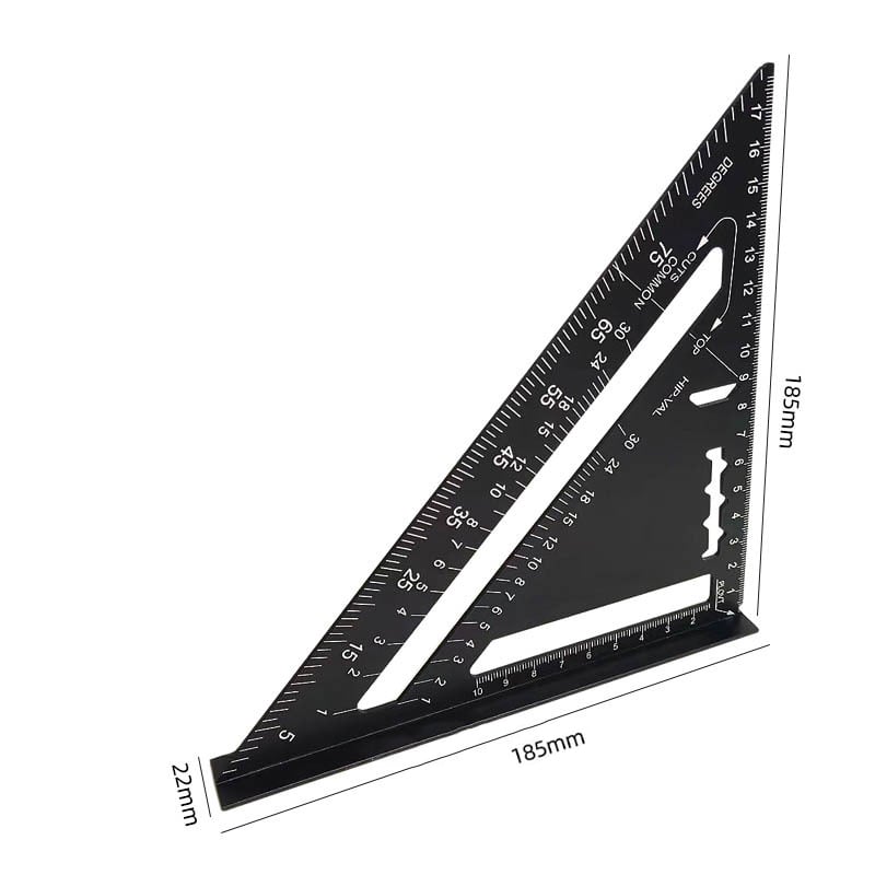 Lisslune | For Carpenter Tri-square Line Scriber Saw Guide