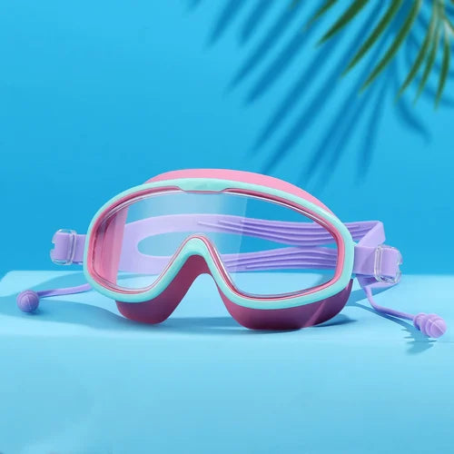 Lisslune | HD swimming goggles for children with large frame, waterproof and anti-fog