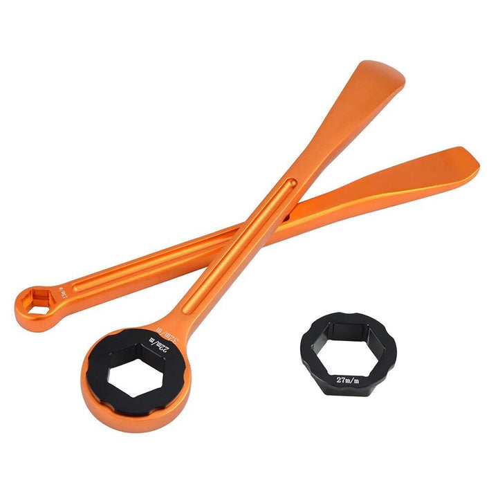 Lisslune | Universal aluminum 32mm 27/22mm 13/10mm cover lever key set for motorcycle maintenance