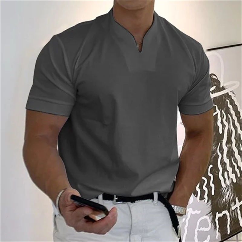Lisslune | Men's Business Short Sleeve Fitness T-Shirt