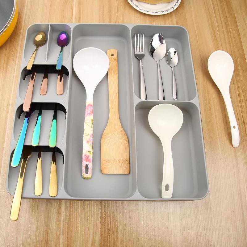 Lisslune | Compact Kitchen Utensil Organizer: The ultimate solution for tidy and organized drawers