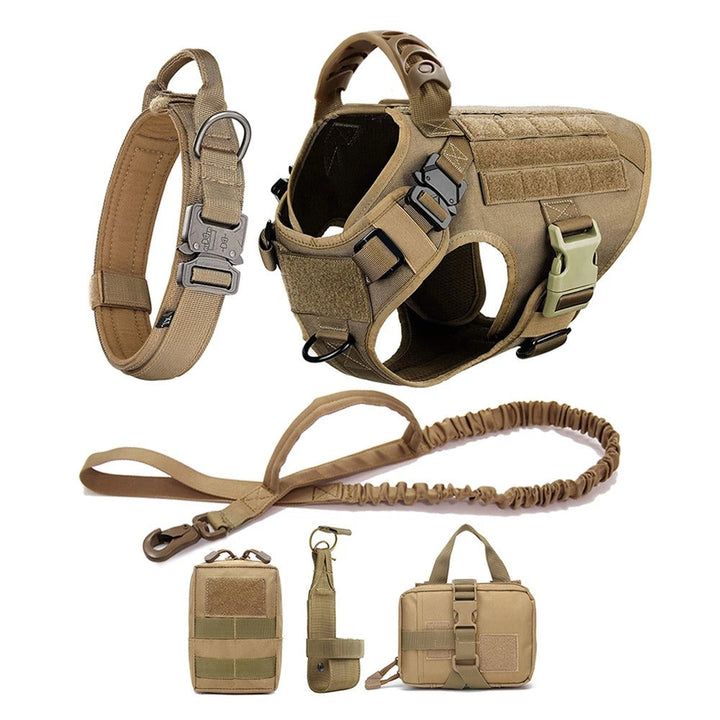 Lisslune | KrachtGrip Dog Harness – Adjustable Tactical Harness for Training & Walks