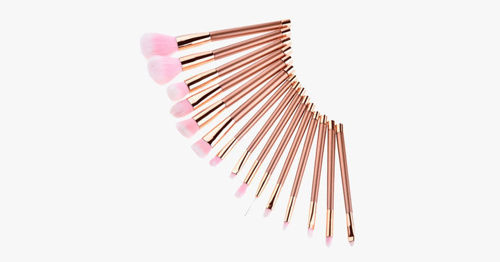 Lisslune | Rose Glamour Brush Set