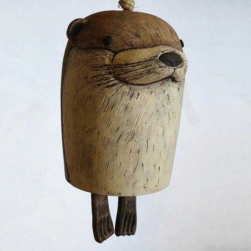 Lisslune | Beautiful rustic animal wind chimes