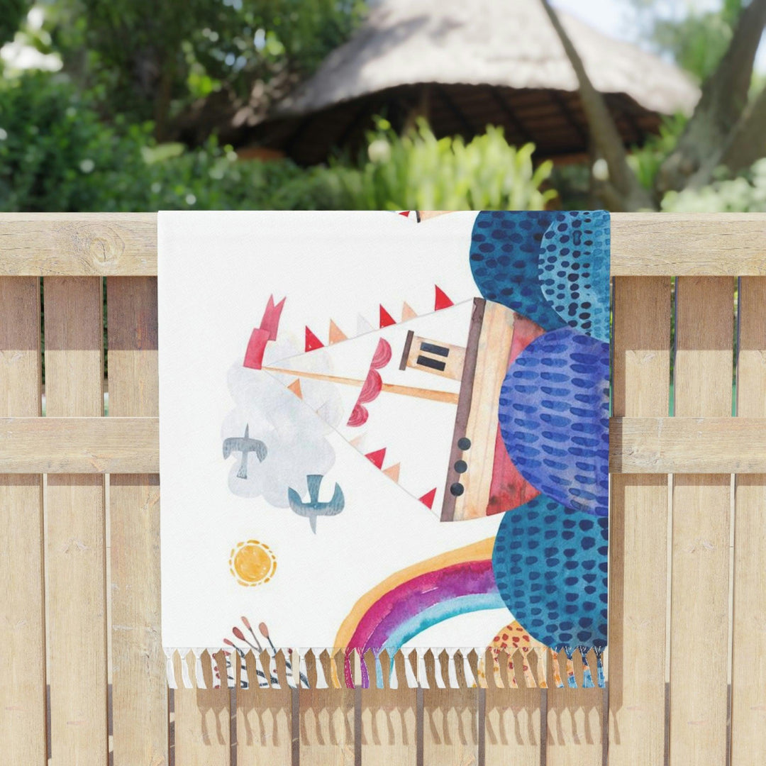 Lisslune | Boho Chic Vibrant Beach Tunic - Your Ultimate Outdoor Companion