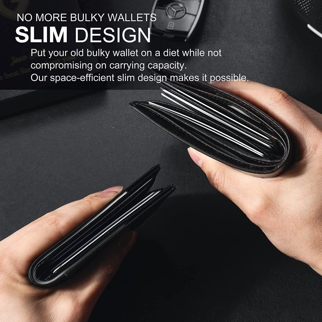 Lisslune | Mens Slim Wallet RFID Blocking