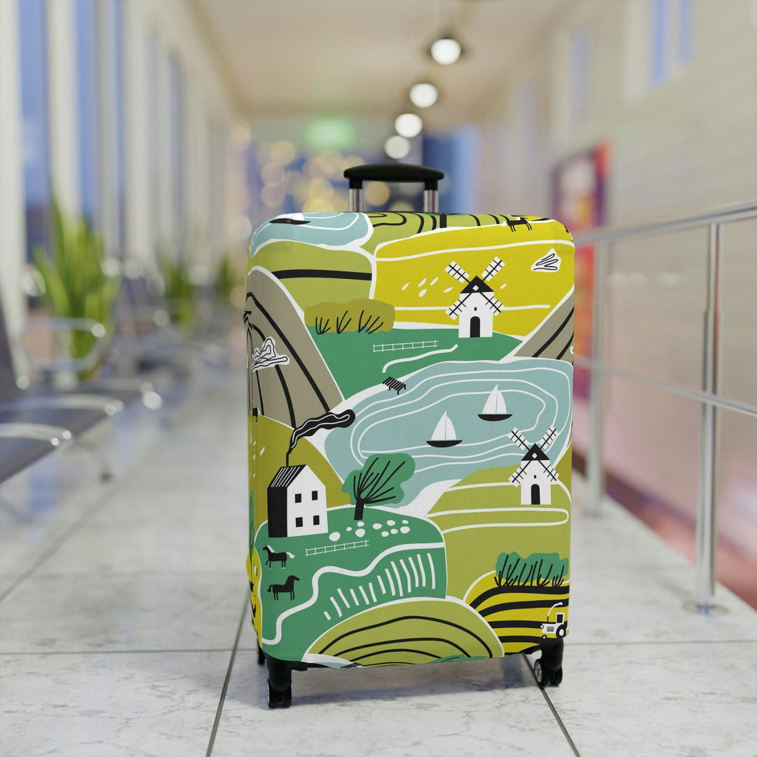 Lisslune | Chic Travel Armor: Trendy Peekaboo Luggage Protection for the Fashion-Conscious Traveler