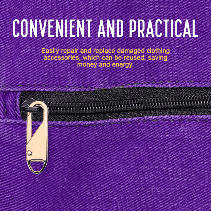 Lisslune | Universal removable zipper pull (1 SET/6 pieces)