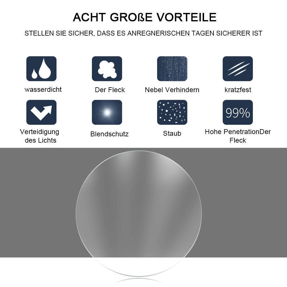 Lisslune | Car rearview mirror protective film, rainproof film, highly rainproof, anti-fog, clear visibility-2pcs