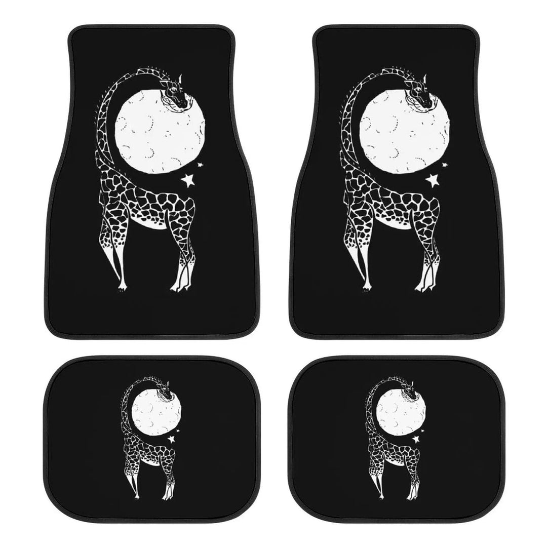Lisslune | Giraffe Pattern Universal Car Mats