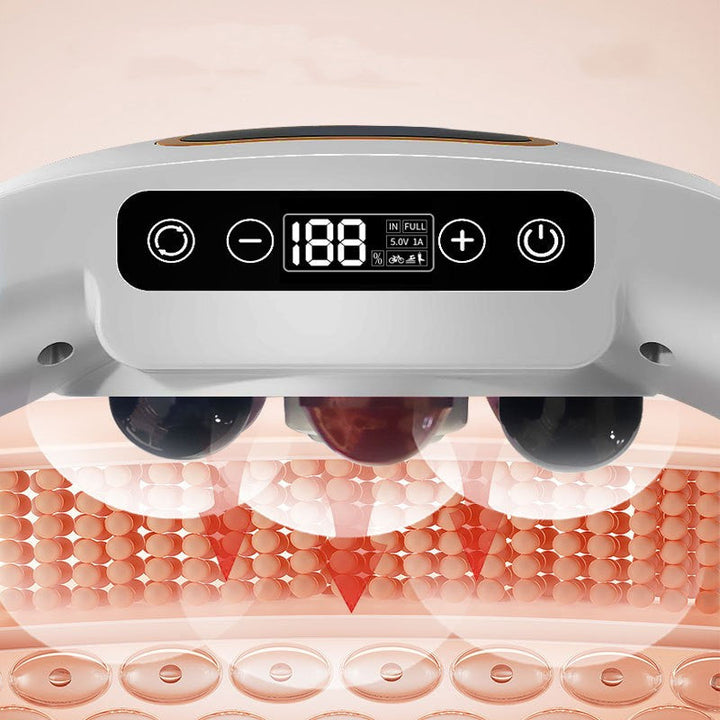 Lisslune | Wireless Rechargeable Abdominal Massage Device | Lighting and Activation