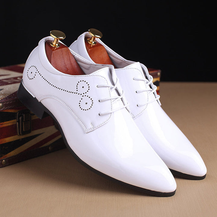 Lisslune | Men's Leather Shoes Men's Business Casual Evening Shoes