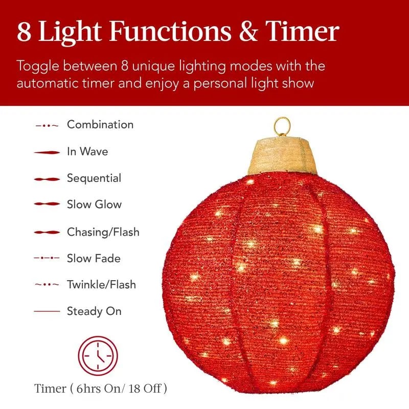Lisslune | Hanging Pop-Up Outdoor Christmas Ornaments