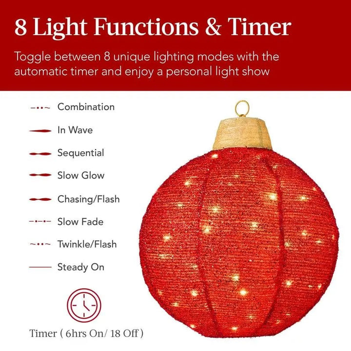 Lisslune | Hanging Pop-Up Outdoor Christmas Ornaments