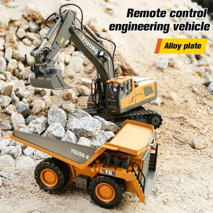 Lisslune | Premium Remote Control Excavator – Realistic RC Digger for Ultimate Fun