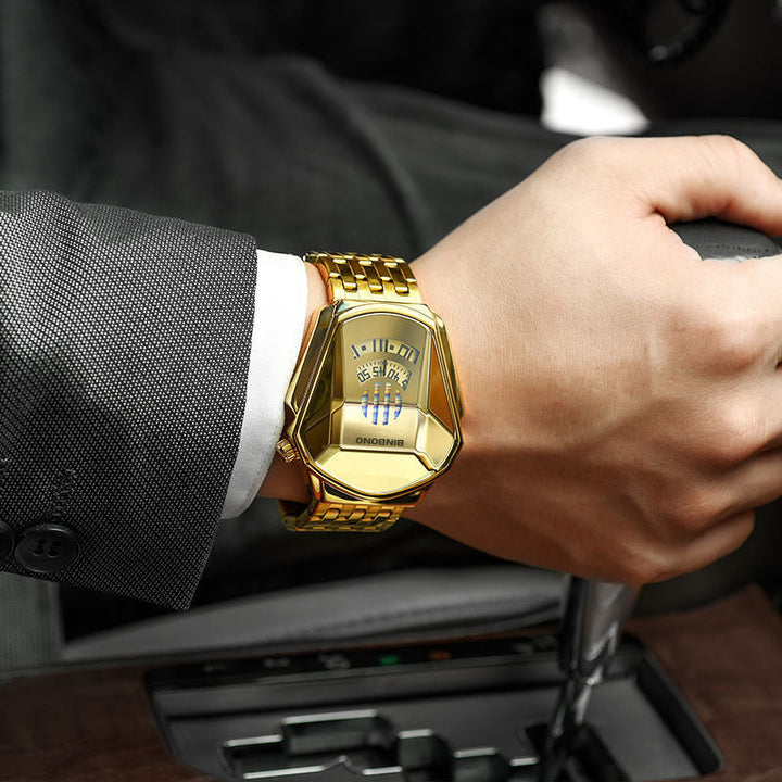 Lisslune | Men's Diamond Style Quartz Watch