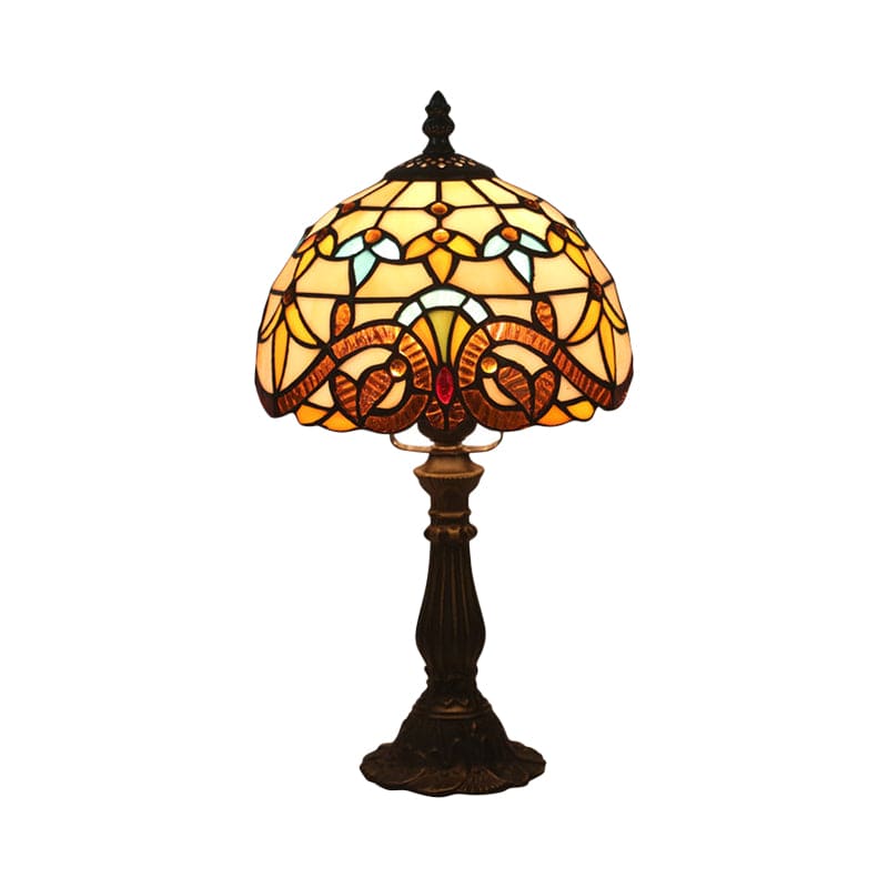 Lisslune | VintageGlow Tiffany-inspired table lamp