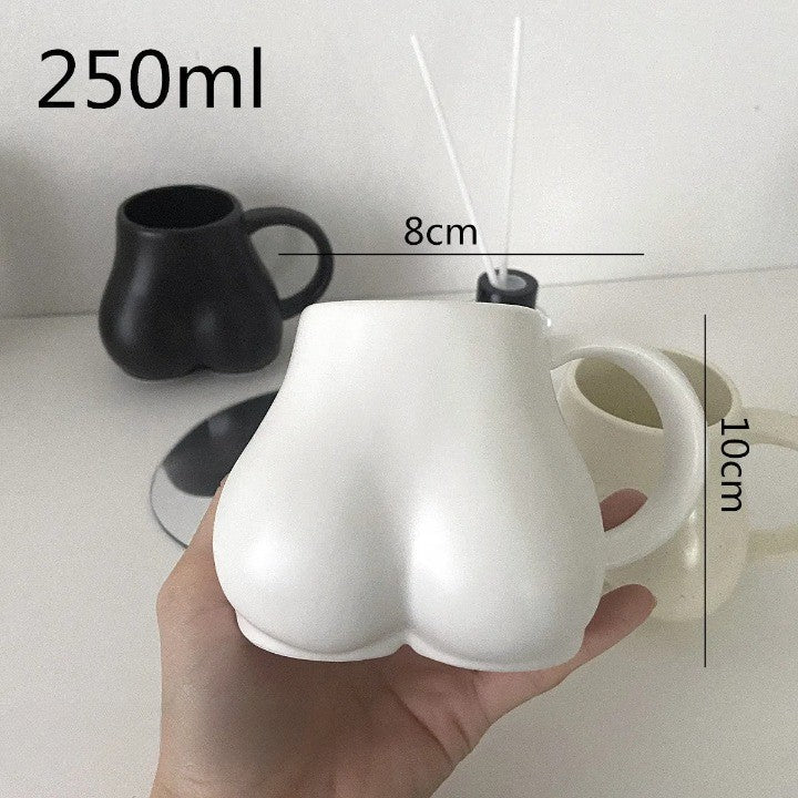 Lisslune | Cute Butt Ceramic Mug