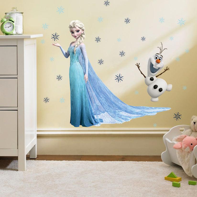 Lisslune | Enchanted Frosted Princess Wall Sticker