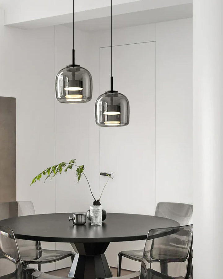 Lisslune | Valentino pendant light - Smoke - Set of 2