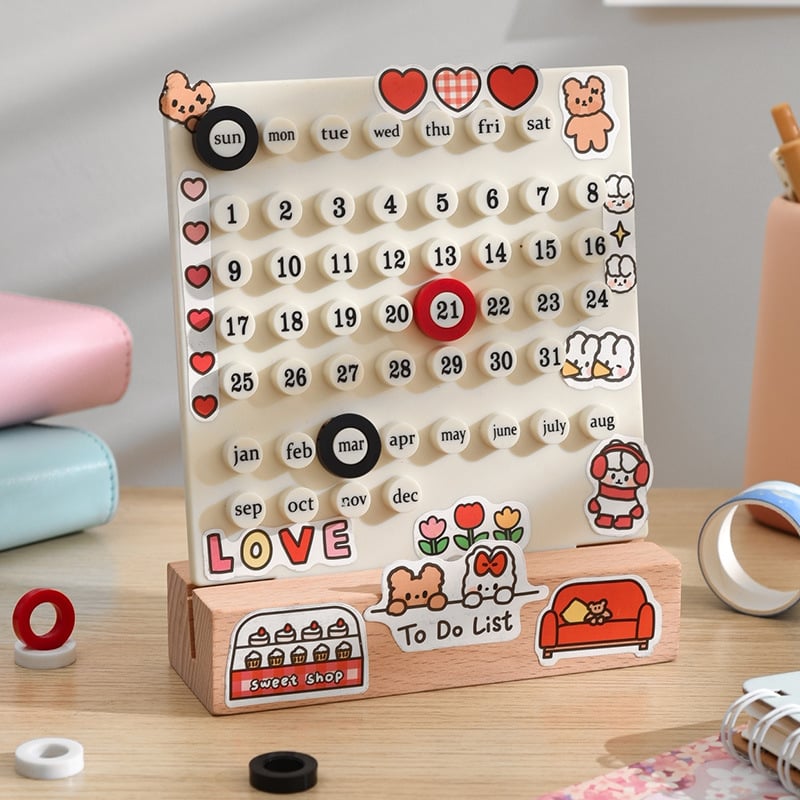 Lisslune | Manual diy loop calendar