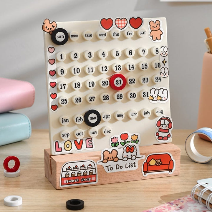 Lisslune | Manual diy loop calendar