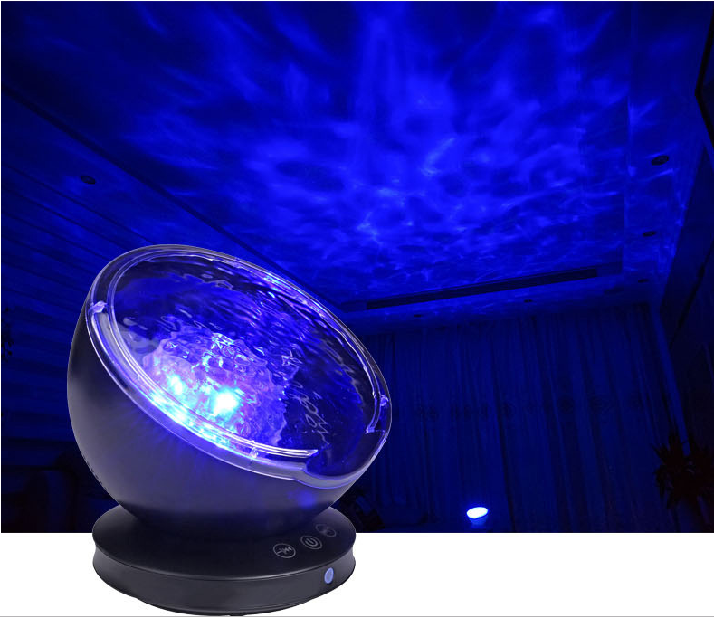 Lisslune | BlissWave | Ocean Wave Projector | Relaxing Light Spectacle | Automatic Shutdown