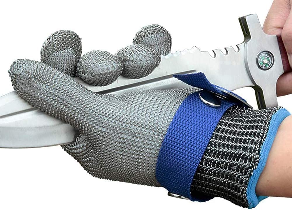 Lisslune | Food grade stainless steel mesh metal glove
