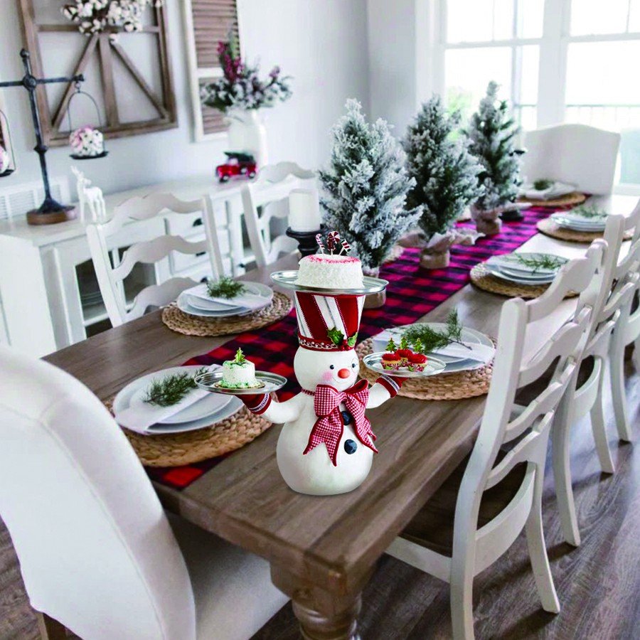 Lisslune | Christmas Snowman Treats Holder