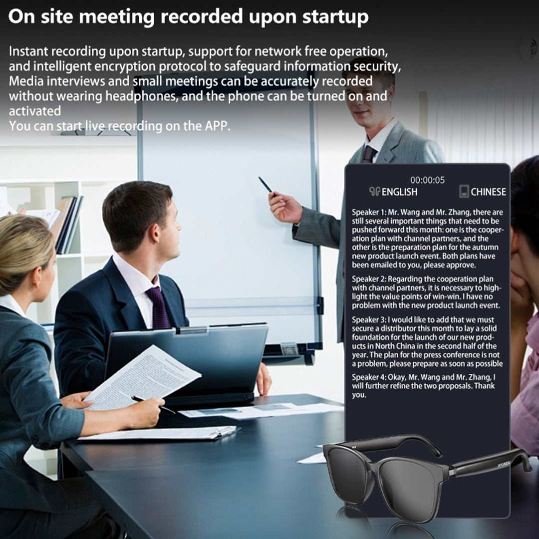 Lisslune | Smart Simultaneous Interpretation Glasses and Headphones