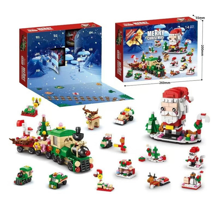 Lisslune | Christmas Advent Calendar Surprise Block Set