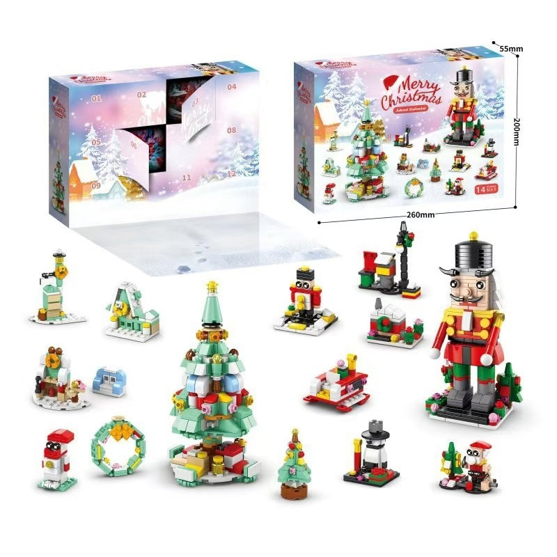 Lisslune | Christmas Advent Calendar Surprise Block Set