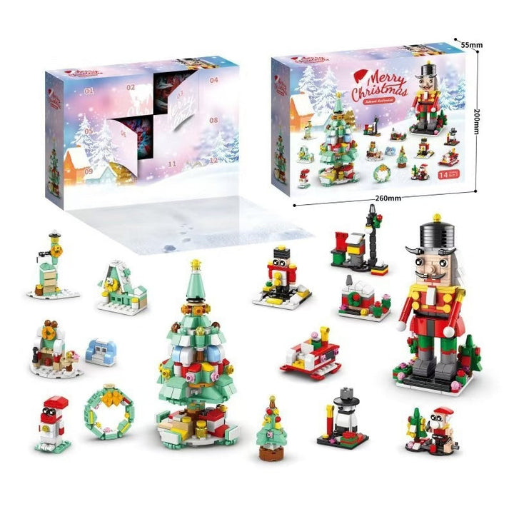 Lisslune | Christmas Advent Calendar Surprise Block Set