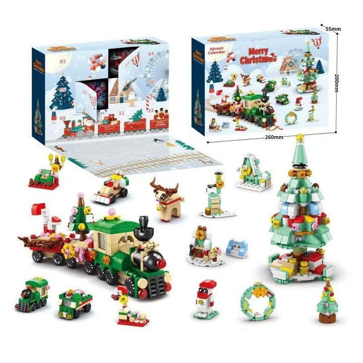 Lisslune | Christmas Advent Calendar Surprise Block Set