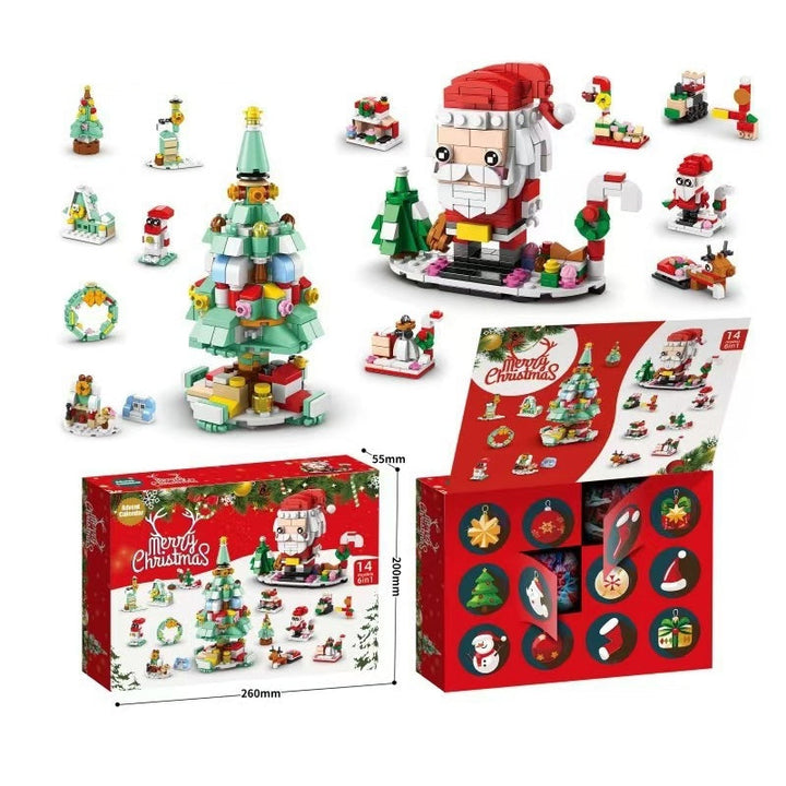 Lisslune | Christmas Advent Calendar Surprise Block Set