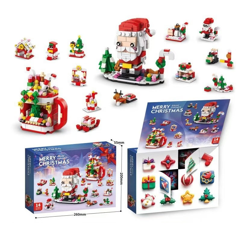 Lisslune | Christmas Advent Calendar Surprise Block Set