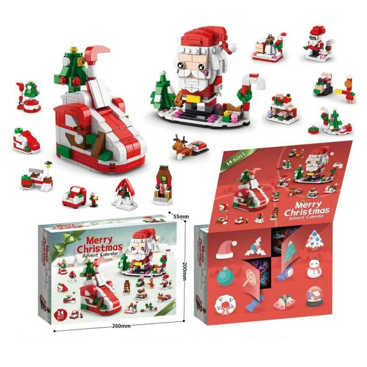 Lisslune | Christmas Advent Calendar Surprise Block Set