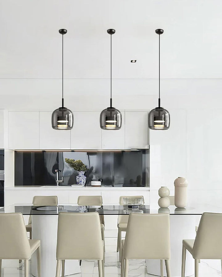 Lisslune | Valentino pendant light - Smoke - Set of 2