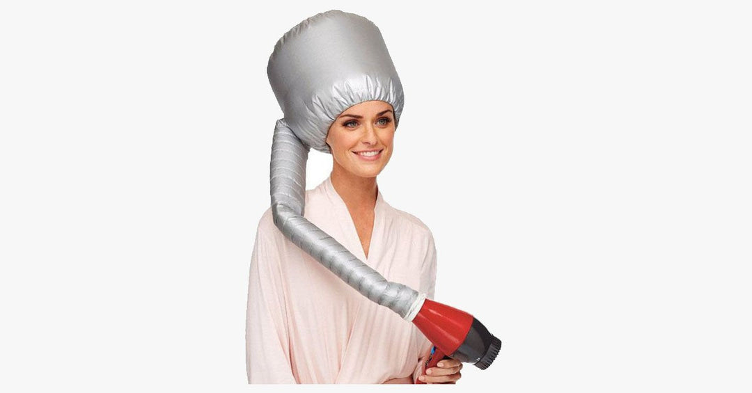 Lisslune | Hair drying cap with hood attachment