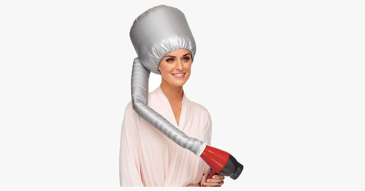 Lisslune | Hair drying cap with hood attachment