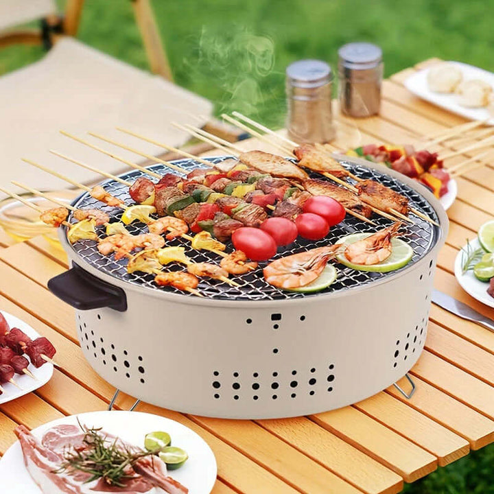Lisslune | GrillMate Compact Smokeless Electric Grill – For Indoor and Outdoor Kitchen