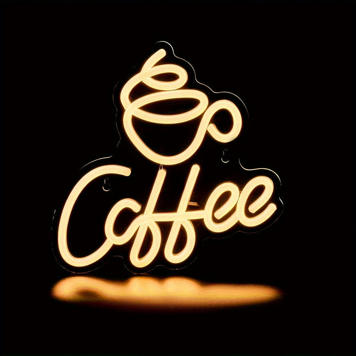 Lisslune | Neon Led Coffee Sign For Wall Decoration