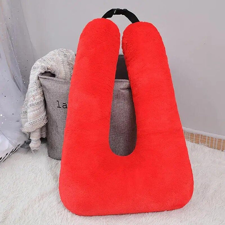 Lisslune | Ergonomic car and travel head pillow with adjustable strap for comfortable support