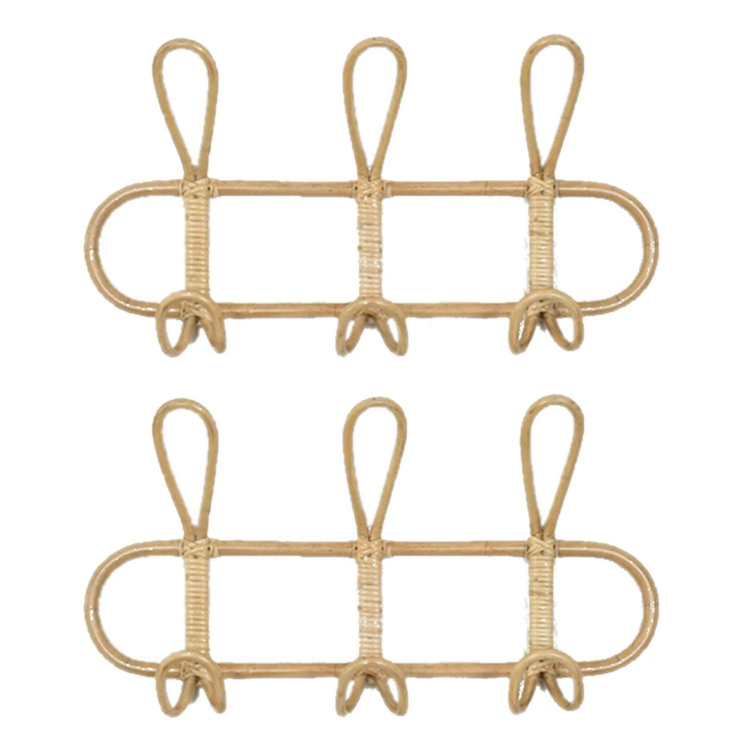 Lisslune | Playful rattan wall hook for playful children's rooms